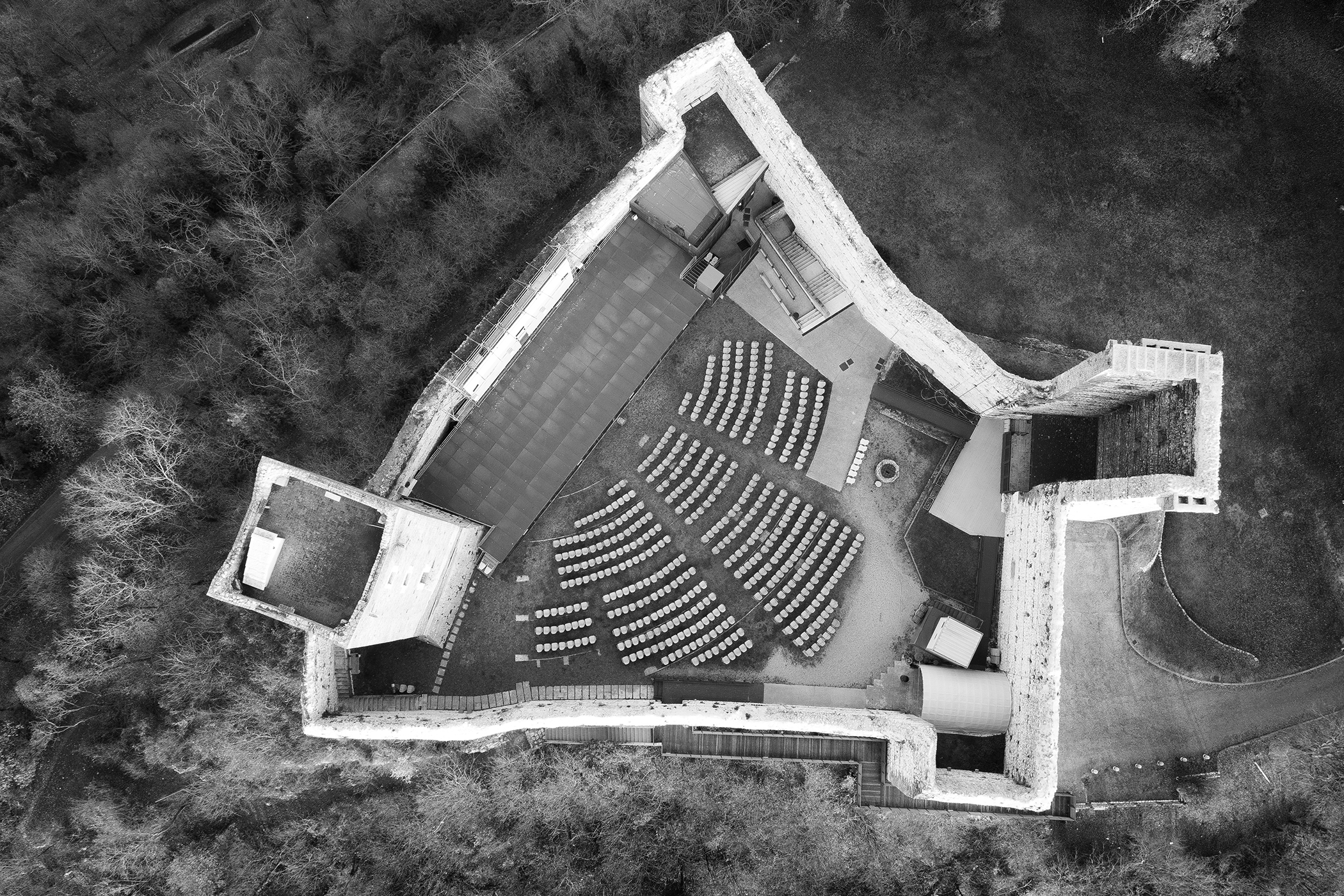 Drone Castello Romeo Montecchio maggiore