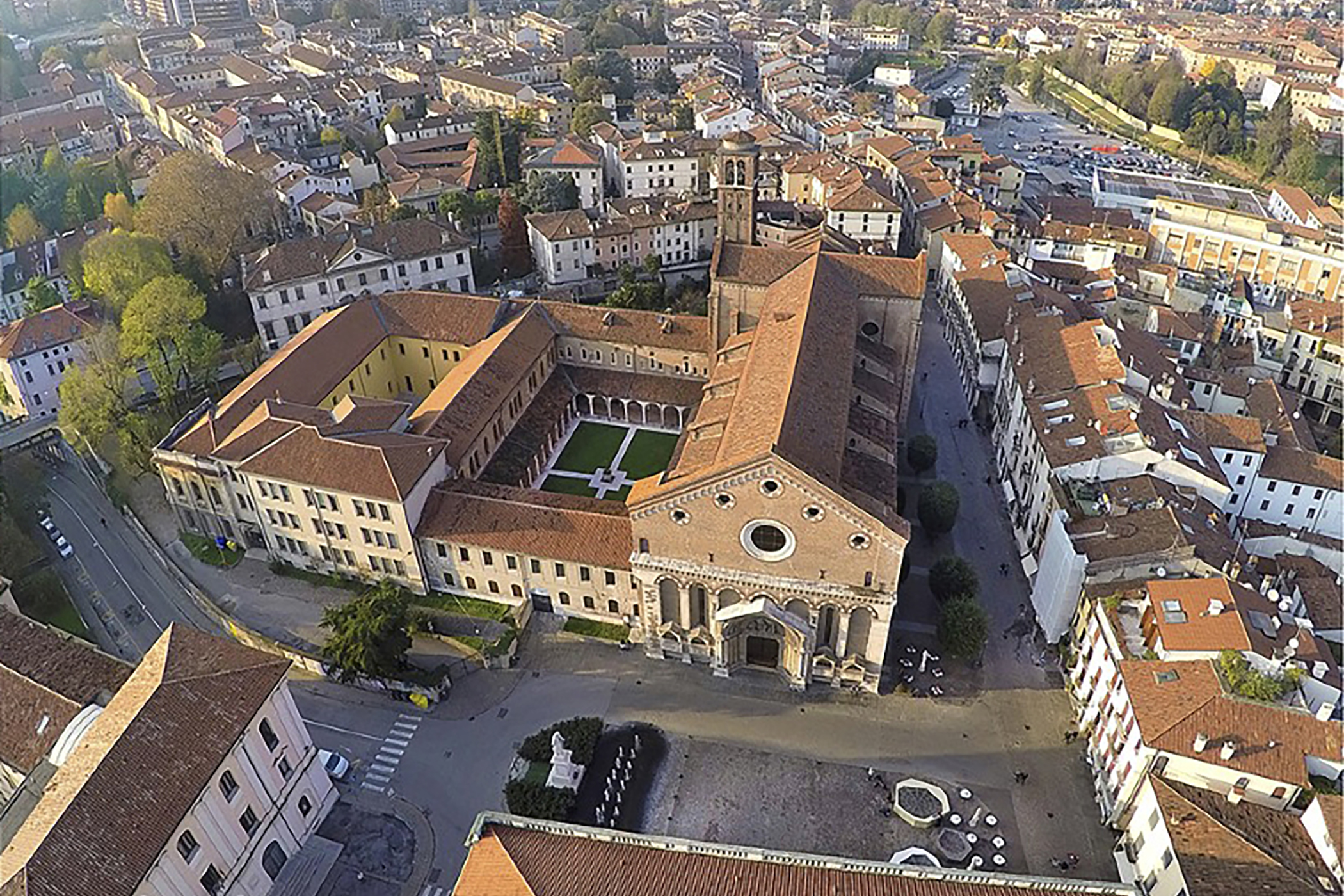 drone chiesa San Lorenzo Vicenza